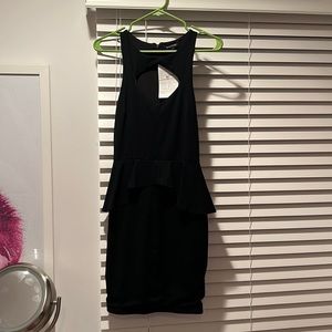 Bebe-black party dress